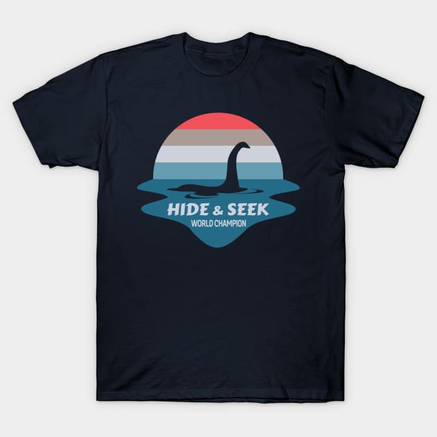 Loch Ness Monster T-Shirt by slawisa